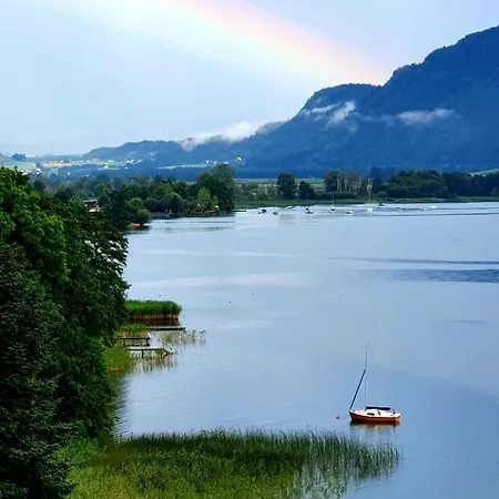 Seeblick Johannes Im Haus Hänsel Gretel Direkt Am Ossiachersee Stiegl