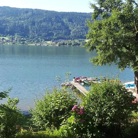 Seeblick Johannes Im Haus Hänsel Gretel Direkt Am Ossiachersee *