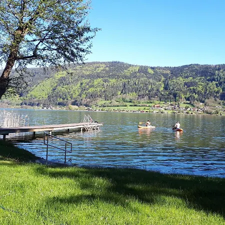 Апартаменты Johannes Seeblick Haus Haensel Gretel Am Ossiachersee Mit Direktem Seezugang Und Hallenbad *